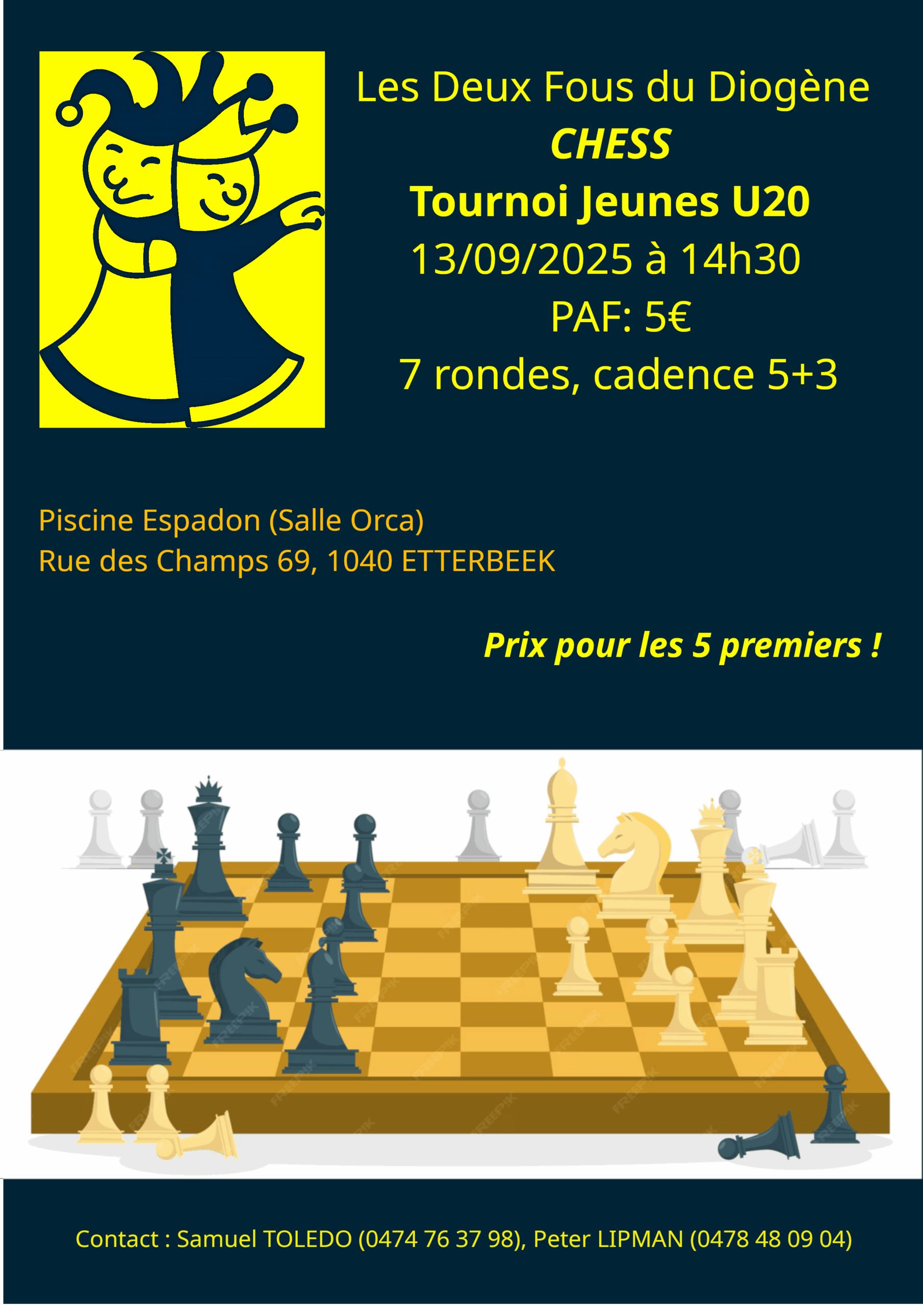 Premier tournoi U20 de la saison !
